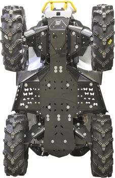 Skid plate full set (plastic): CanAm Renegade X MR: (2019+)