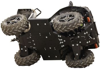 Skid plate full set (plastic): Polaris Sportsman Touring: SP 850 (2015+) : XP 1000 (...-2017)