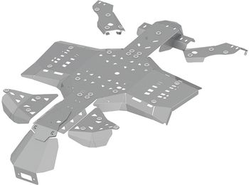 Skid plate full set (aluminium): CanAm G2 Outlander: 650/850/1000: ( 2019-2024)