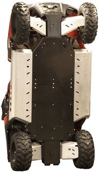 Skid plate full set (plastic): Polaris RZR 800