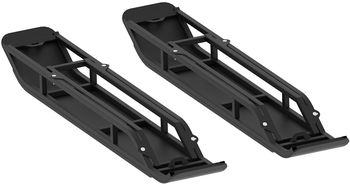 Trailer skis: ( 2 axle trailer ): adjustable width: road & offroad tyres