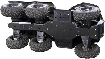 Skid plate full set (plastic): Polaris Big Boss 800: Sportsman 800 6x6
