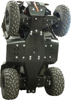 Skid plate full set (plastic): Polaris Sportsman: 570 / 450 HO / ETX: up to MY 2020