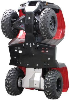 Skid plate full set (plastic): Honda TRX 420 FA / FE / FM: (2014+)