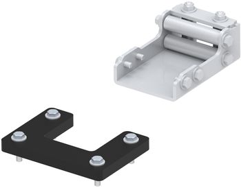 Rear winch mounting kit: CanAm Outlander 6x6