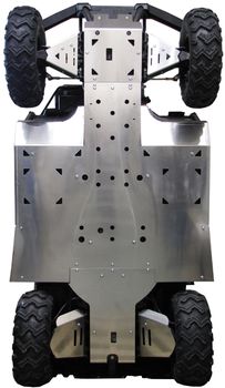 Skid plate full set (aluminium): HiSun 700 UTV
