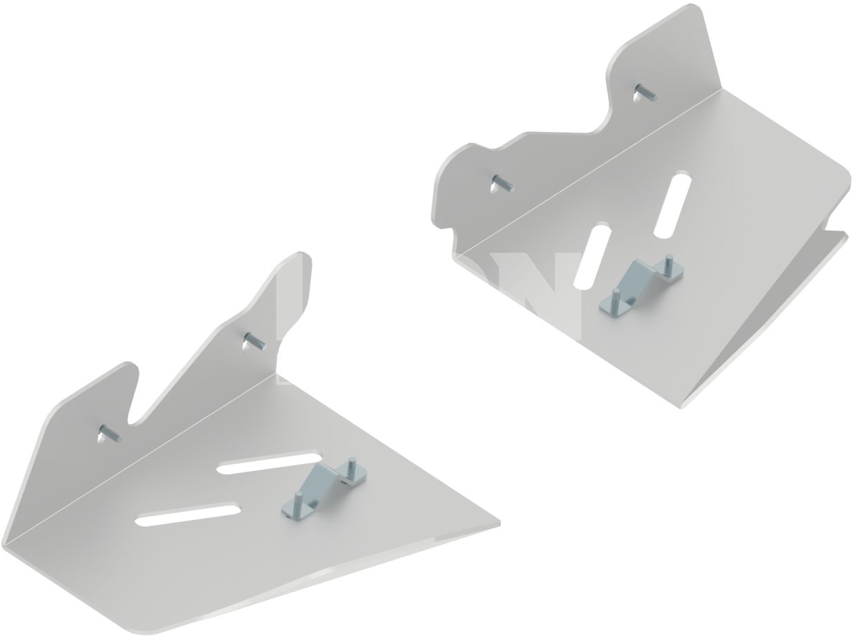Al. Rear A-arm guards (pair) Suzuki King Quad 450/500/750 EPS