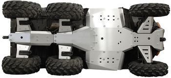 Skid plate full set (aluminium): Polaris Big Boss 570: Sportsman 570 6x6