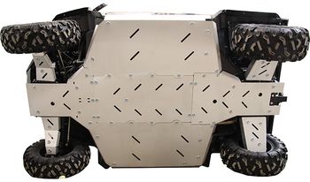 Skid plate full set (aluminium) - OUTLET: CFMOTO UFORCE 1000 (-2021): fit tested