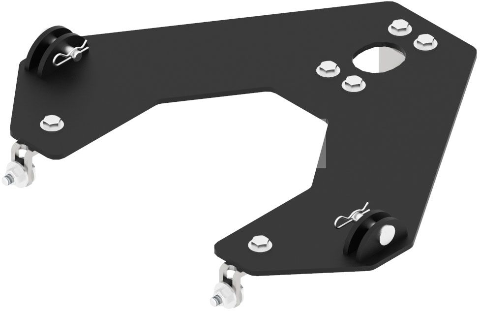 Mid-mount adapter: CFMOTO UFORCE 600