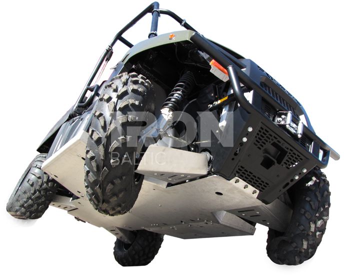 Skid plate full set (aluminium): Polaris Ranger 400 / EV