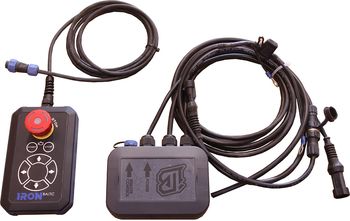 Remote control set: with wiring and relays: for IB snow blower