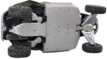 Skid plate full set (aluminium): Arctic Cat WildCat 1000 (-2016)