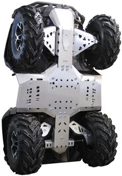 Skid plate full set (aluminium): CanAm G2 Outlander: (2012-2016)