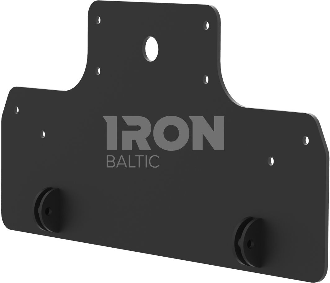 Mid-mount adapter: Polaris RZR 800