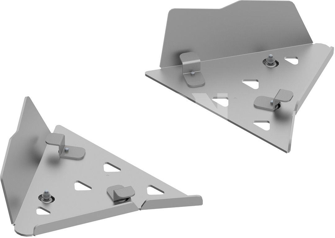 Al. Front A-arm guards (pair): CanAm Outlander 500/700/PRO (2023+)