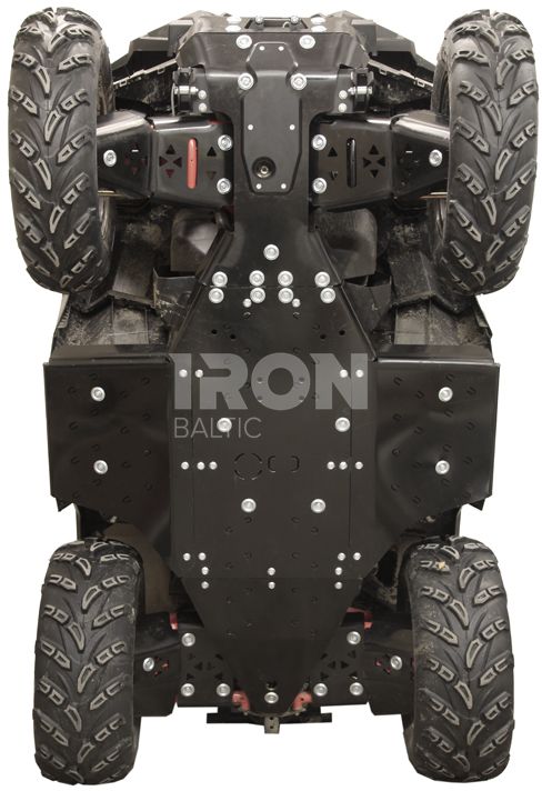 Skid plate full set (plastic): Polaris Sportsman: XP 1000 (2017+)