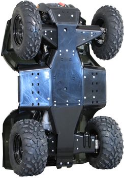 Skid plate full set (plastic): Polaris Sportsman 800 (-2010)