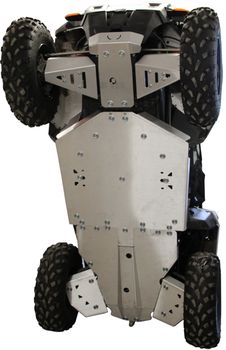 Skid plate full set (aluminium): Polaris ACE 325 / 570