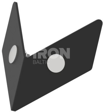 FRONT LOWER BLADE For receiver mount system ridge plough