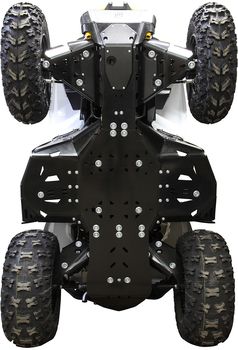 Skid plate full set (plastic): CanAm G2 Renegade X xc 2023+