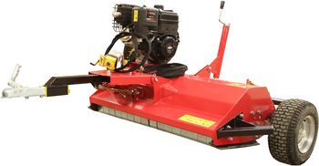 Flail mower 14hp: with electric start: ( Briggs & Stratton )