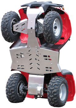 Skid plate full set (aluminium): Honda TRX 500 FE: (2012-2013)