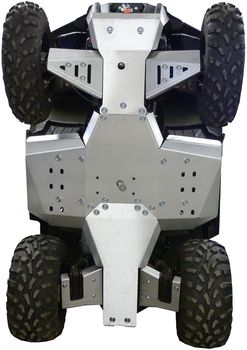 Skid plate full set (aluminium): Polaris Sportsman: 570 (2021+): 450 HO (2021+)