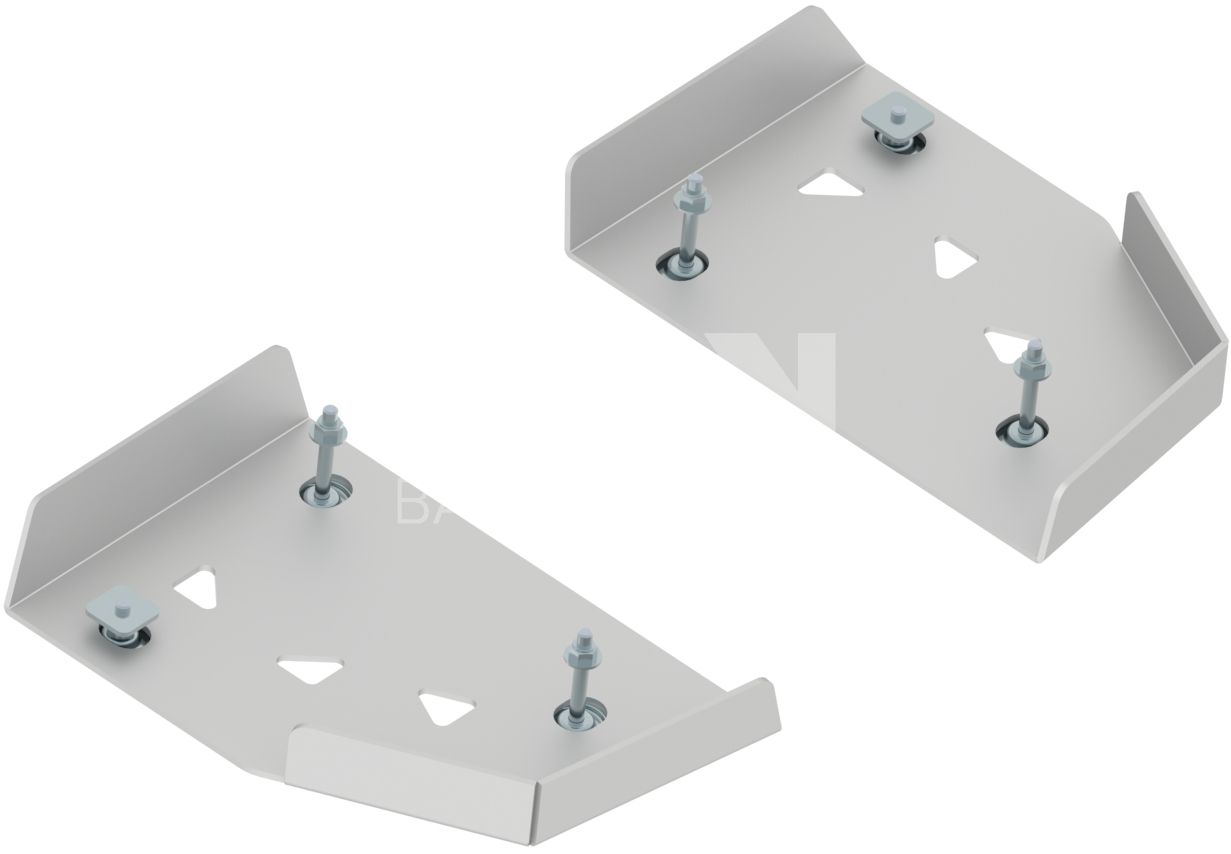 Al. Rear A-arm guards (pair) Polaris ACE 325 / 570/ RZR 570