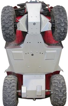 Skid plate full set (aluminium): Honda TRX 420 FE/FM (-2013)