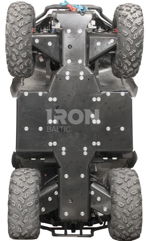 Skid plate full set (plastic): AODES 800: ASSAILANT ZEUS