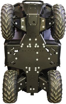 Skid plate full set (plastic): CFMOTO CFORCE 450-S / 520-S (2022+); 2023+ CFORCE 400 / 500 (in USA)