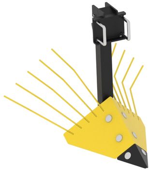 Potato harvester G2: Potato plow: (Receiver Mount System)