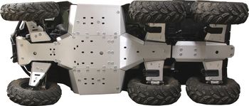 Skid plate full set (aluminium): Polaris Sportsman 570 Big Boss 6x6 (MY2025+)