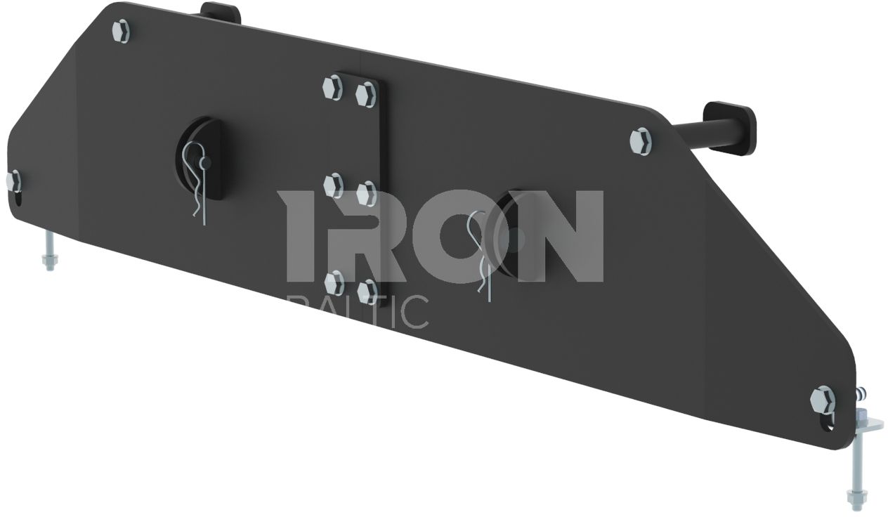 Mid-mount adapter: Polaris RZR 570