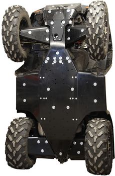 Skid plate full set (plastic): Polaris Sportsman: XP 850 (2015-2016): XP 1000 (-2016)