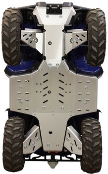 Skid plate full set (aluminium): Yamaha Kodiak 700: (2016+)