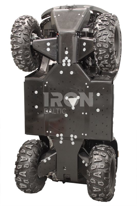 Skid plate full set (plastic): GOES Cobalt / Iron MAX