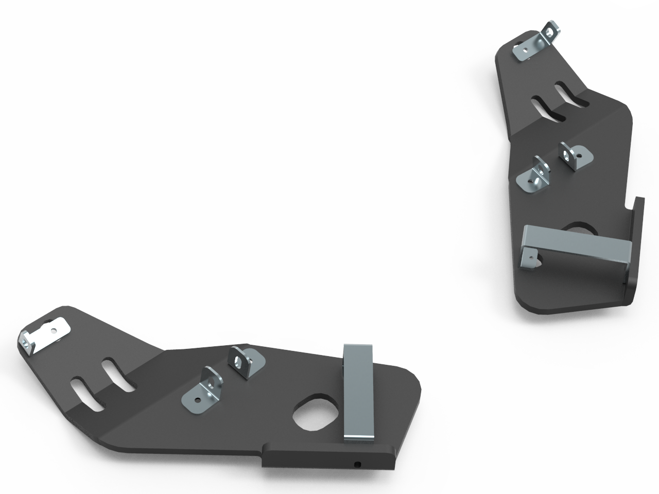 Rear A-arm guards (plastic): CanAm G2 Outlander: CanAm G2 Renegade: (2017-2018)