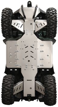 Skid plate full set (aluminium): SMC J-MAX 700 L (T3)