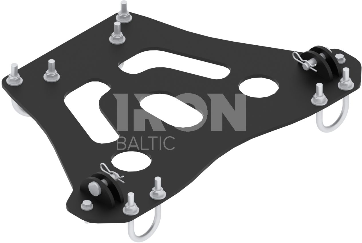 Mid-mount adapter: AODES Pathcross 525L (2025+)