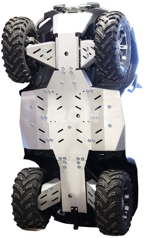 Skid plate full set (aluminium): CFMOTO CFORCE 550: CFORCE 600 (2019)