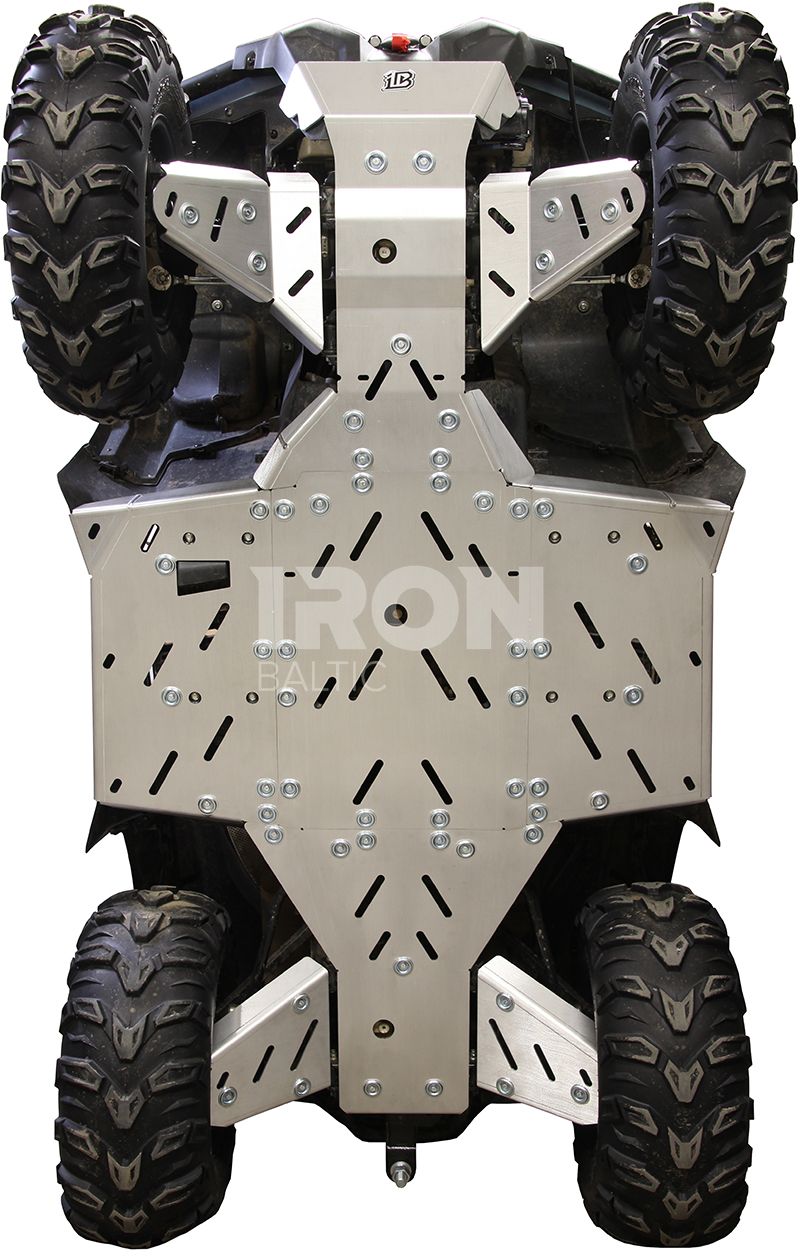 Skid plate full set (aluminium): LONCIN XWOLF 700L: GOES XWOLF 700 MAX