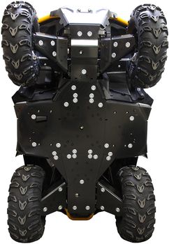 Skid plate full set (plastic): LONCIN XWOLF 700: LONCIN XWOLF 550: GOES XWOLF 700