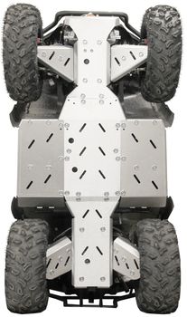 Skid plate full set (aluminium): AODES 800: ASSAILANT ZEUS