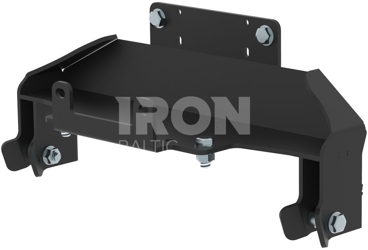 Front-mount adapter: Yamaha Grizzly 700 (2016+): Yamaha Kodiak 700