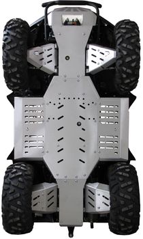 Skid plate full set (aluminium): Dinli DL 704