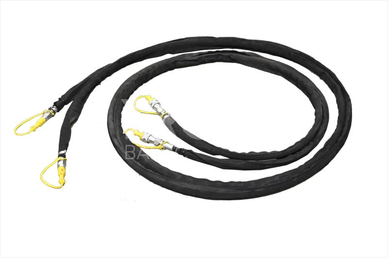 Hydraulic hose extensions
