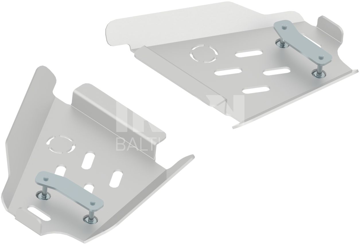 Al. Rear A-arm guards, Arctic Cat 450/500/550/700/1000