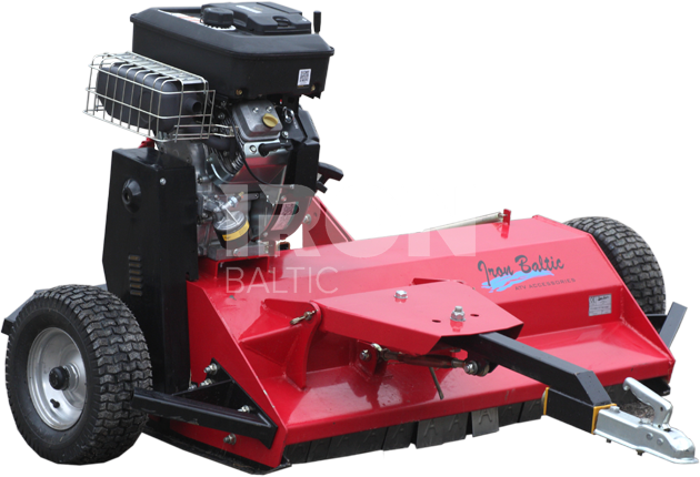 Flail mower 18hp: with electric start: ( Briggs & Stratton )